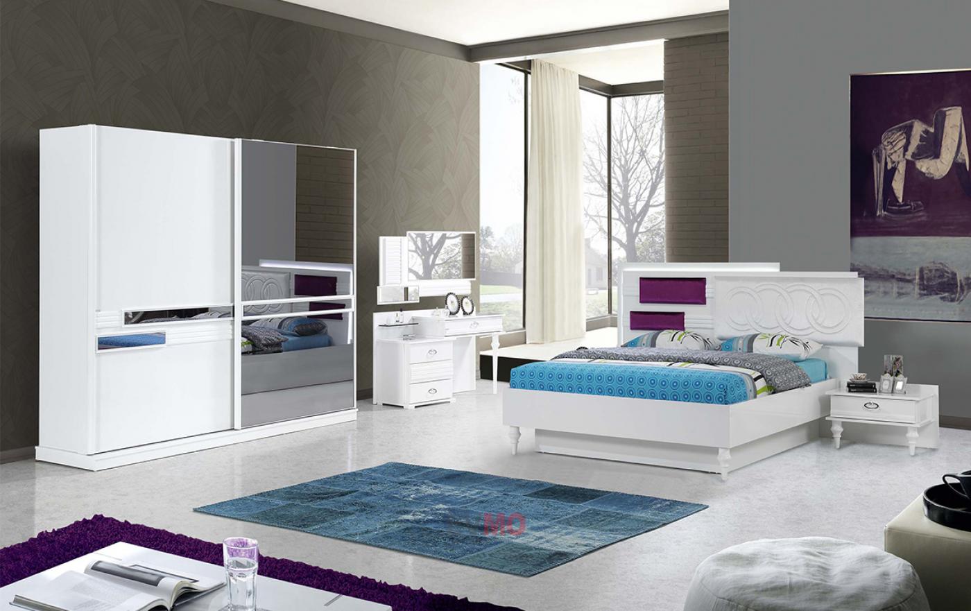 Palos 5 Kapakli Yatak Odasi Takimi Beyaz 13 400 00 Tl Online Inegol Mobilya Magazasi